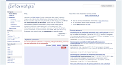 Desktop Screenshot of informatyka.rafalnowak.pl